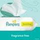 Pampers Sensitive Baby Wipes 12X Flip-Top Packs 1008 Wipes (Select for More Options)