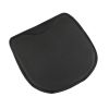 3.5′x 3.5′x 1/2" Beauty Salon Polygon Anti-fatigue Salon Mat (Polygon Outside And Round Inside) Black
