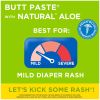 Boudreaux's Butt Paste with Natural* Aloe, Baby Diaper Rash Cream, Ointment, 4 oz, 2 Pack