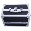 Makeup Train Case Portable Cosmetics & Jewelries Box Storage Organizer Classic & Concise YF